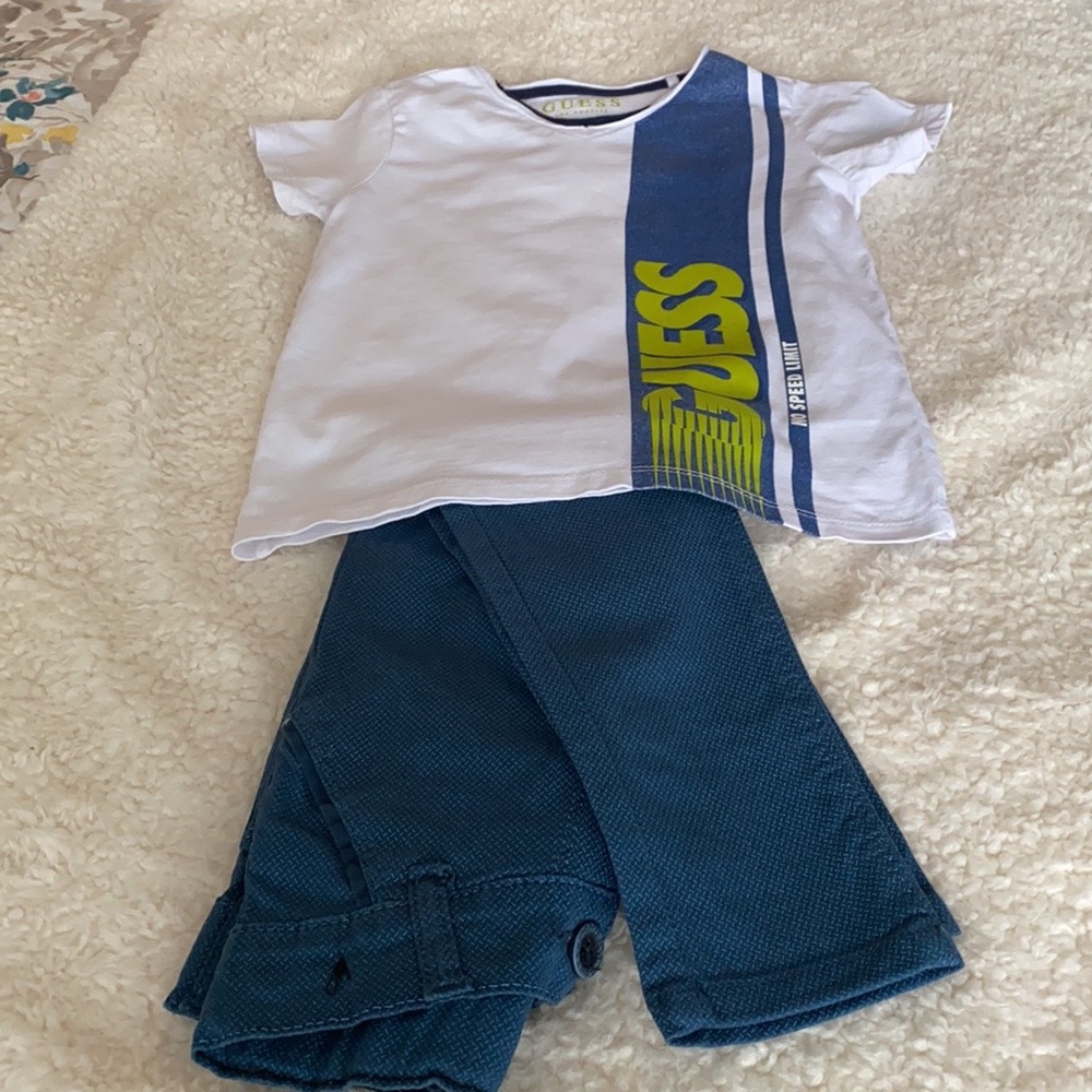 T-shirt and pants for boys